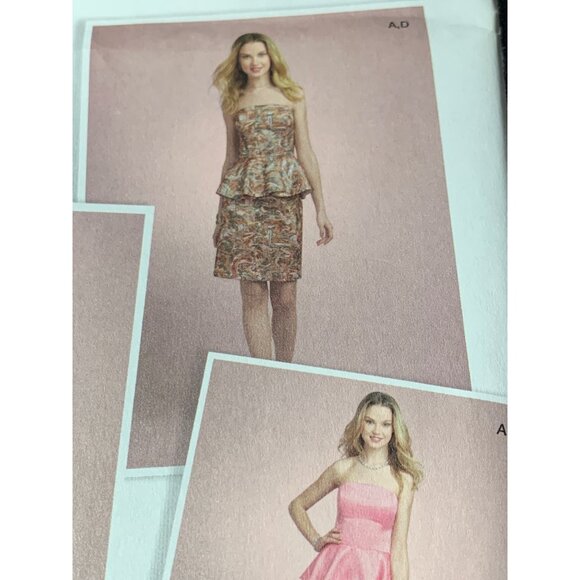 Simplicity Misses Bridal Collection Top Skirt Sewing Pattern sz 4 - 12 8164 - un - Picture 4 of 14